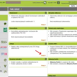 Panel ogólny ZUS. Znajdziesz tu informacje o tym, co trzeba złożyć do ZUS na emeryturę, wnioski, świadczenia i komunikaty.